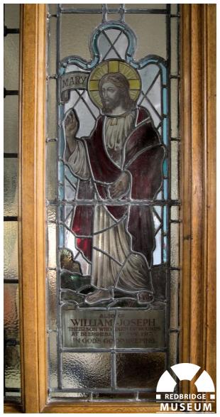 William Joseph Whyte Memorial Window. Photo by Trevor Cottrell. William Joseph Whyte Memorial Window. Photo by Trevor Cottrell.